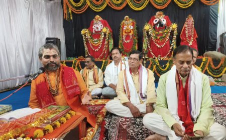 ଶ୍ରୀଜଗନ୍ନାଥ ପାଞ୍ଚରାତ୍ର ପ୍ରଚାର ସମିତି ଓ ଦେଉଳି ମଠ ଅନୁଷ୍ଠାନ ଆନୁକୂଲ୍ୟରେ ଆୟୋଜିତ ଶ୍ରୀଜଗନ୍ନାଥ ପାଞ୍ଚରାତ୍ର ଅନୁଷ୍ଠିତ ହୋଇଯାଇଛି