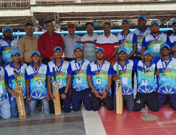 ଓଡିଶା ରାଜ୍ୟ ଯୁବ କ୍ରୀଡା ବିଭାଗର ସହାୟତାରେ ୩୪ ତମ ଜାତୀୟ ଟେନିସ ବଲ କ୍ରିକେଟ ଚାମ୍ପିଅନସିପ ପାଇଁ ଓଡିଶା ଦଳର ତାମିଲନାଡୁ ଗସ୍ତ